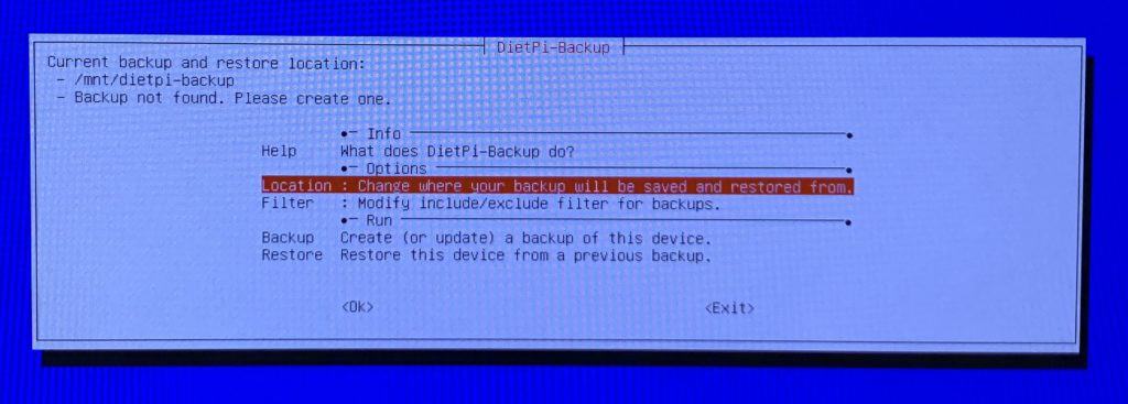 DietPi - A lightweight Raspberry Pi OS Alternative 27 DietPi OS includes tools to make backups of your system - definitely a thumbs up there.