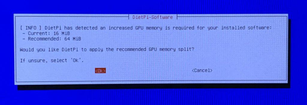 DietPi - A lightweight Raspberry Pi OS Alternative 32 A desktop environment will require more video memory, and that's alright.