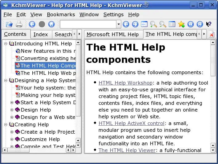 linux chm reader