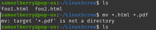 Renaming Files in Linux - 2 Simple Methods 4 mv Error