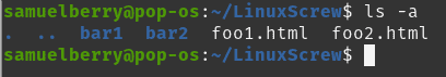 ls Command in Linux to List Files and Directories 3 ls -a output