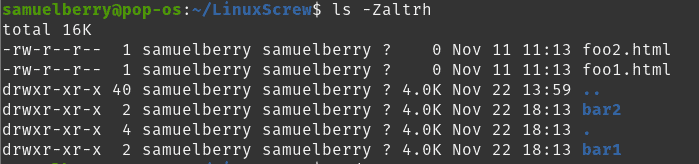 ls Command in Linux to List Files and Directories