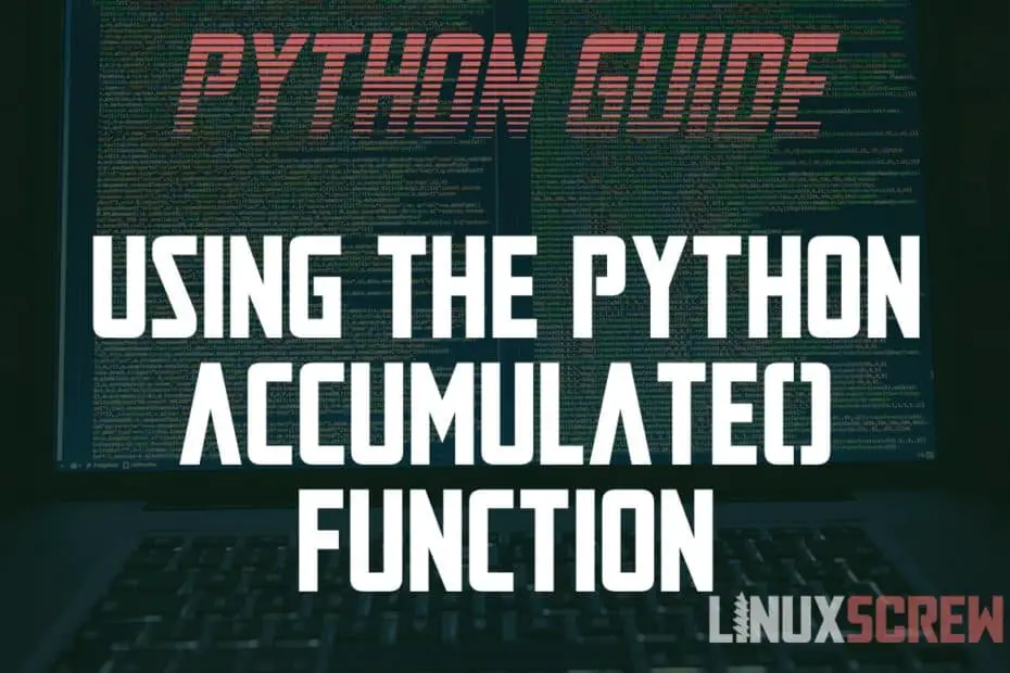 Python accumulate()
