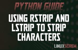 Python lstrip and rstrip Methods - With Examples 5 Python lstrip and rstrip Methods