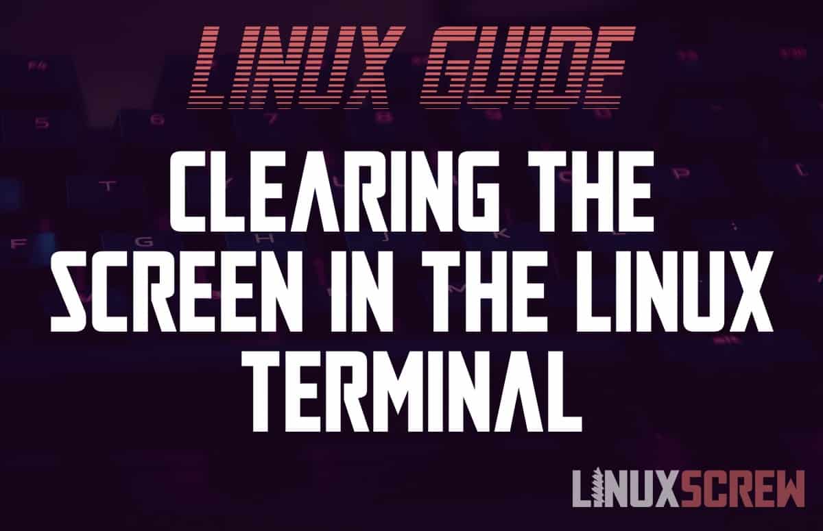 clear cmd command linux