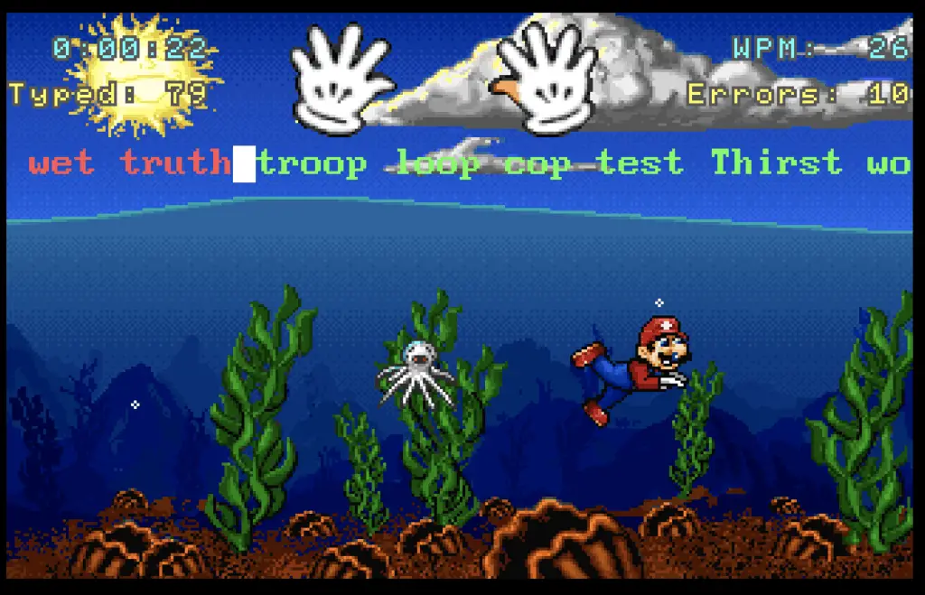 Linux for Kids - Distributions, Fun Tools, Games & Learning 4 Mario Teaches Typing