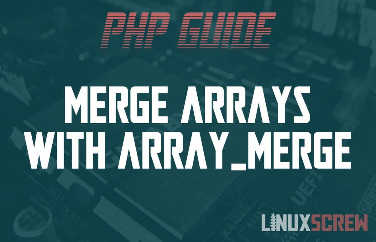 PHP array_merge