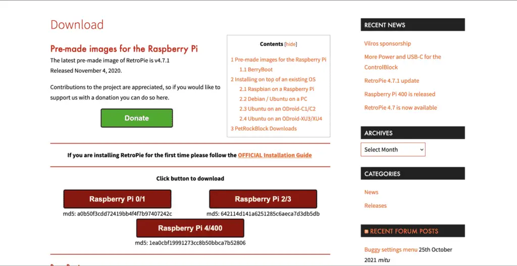 Rasperry Pi RetroPie Emulation Station Install Walkthrough (Video Games on Pi) 2 retropie 1 e1635709753235