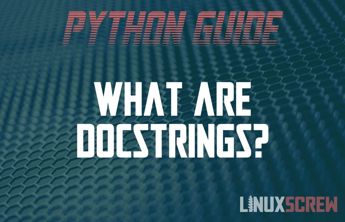 Python Docstring