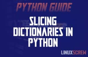 Python Dictionary slice()