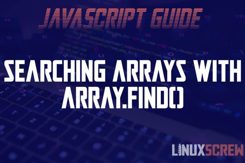 Javascript Array find()