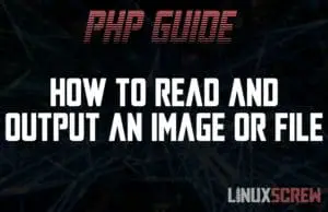 PHP Output Image File
