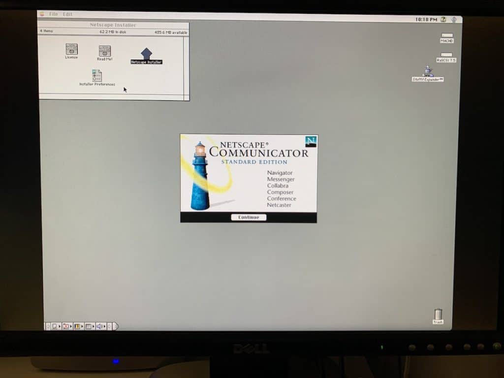 The Netscape Communicator Installer