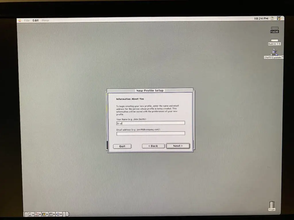 Browsing the Internet on a 1989 Macintosh II with a Web Rendering Proxy 23 So far so good!