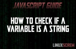 JavaScript Check if String