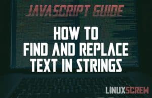 JavaScript find/replace text