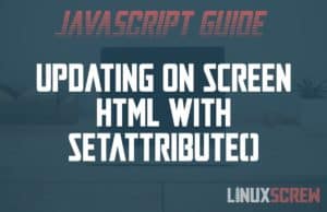 JavaScript setAttribute()