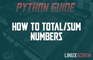 How to use the Python sum() Function to Add/Sum Numbers 9 Python sum