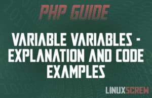 PHP Variable Variables